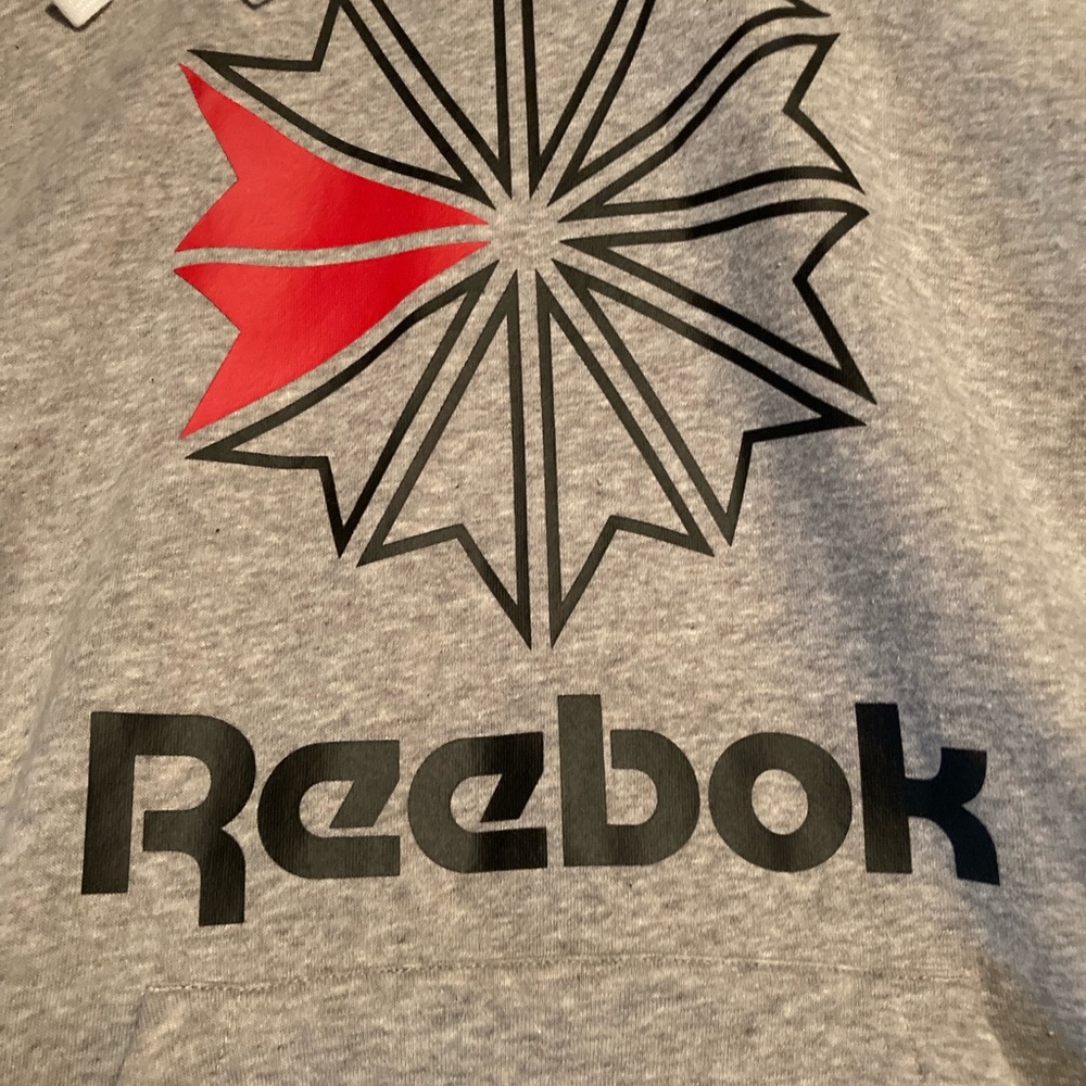 Grey Reebok Hoodie - Picture 2 of 4